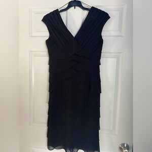 The perfect black dinner dress